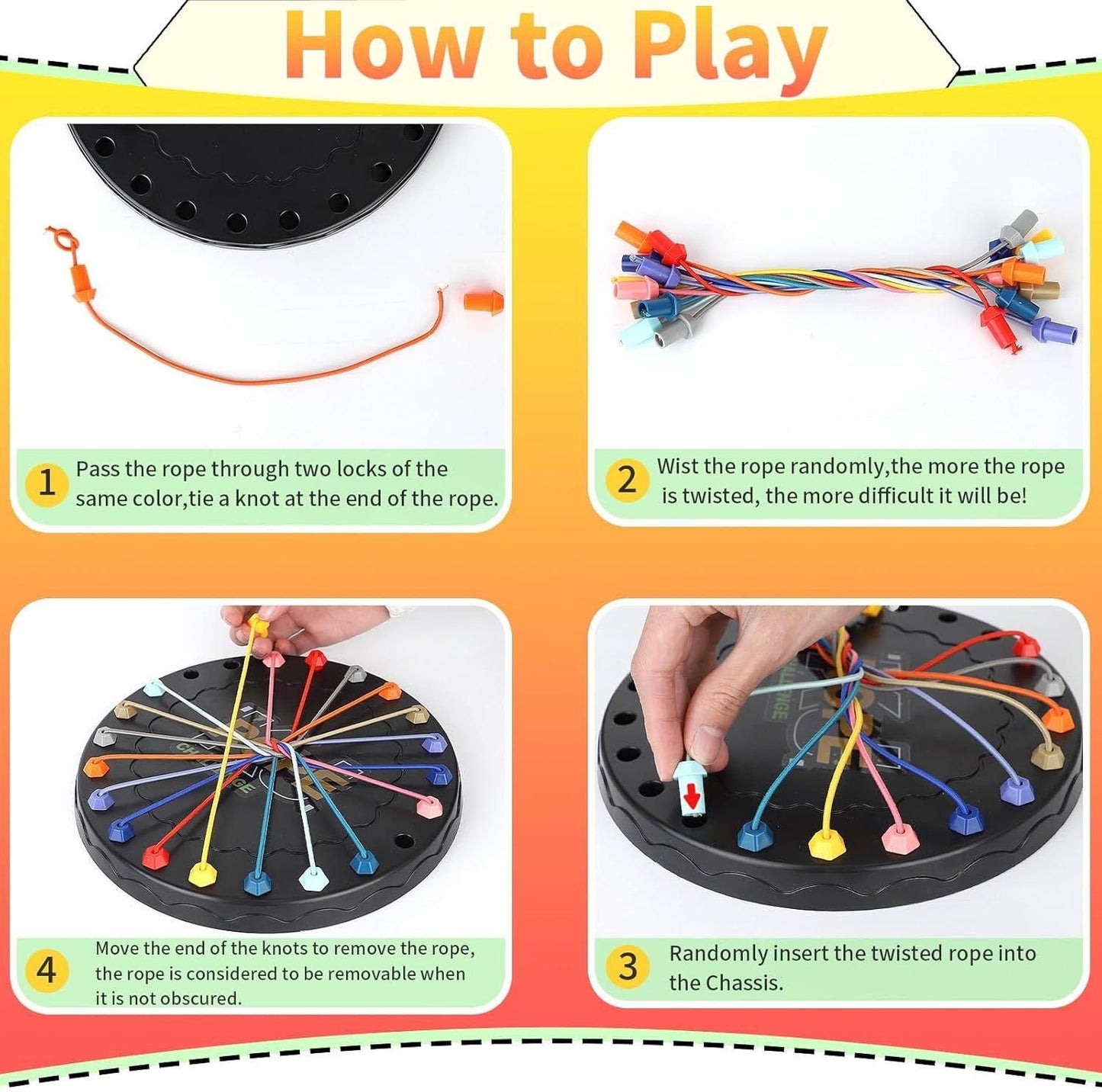 Rope Sorting Puzzle,